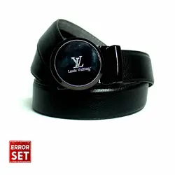 کمربند مردانه سگک گرد LV