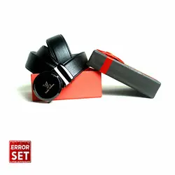 کمربند مردانه سگک گرد LV