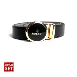 کمربند مردانه مدل رولکس