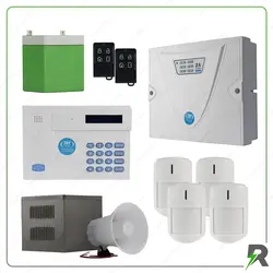 پک دزدگیر اماکن سیم کارتی کلاسیک (با چهار سنسور حرکتی با سیم)