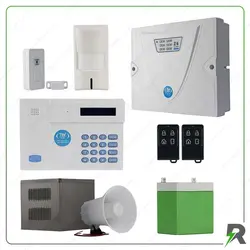 پک دزدگیر اماکن سیم کارتی کلاسیک (با یک مگنت و یک سنسور حرکتی بی سیم)
