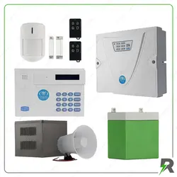 پکیج دزدگیر اماکن سیم کارتی کلاسیک (با یک مگنت و یک سنسور حرکتی با سیم )