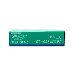 لنز طبی فصلی آستیگمات ایراپتیکس Airoptix Plus HydraGlyde for Astigmatism