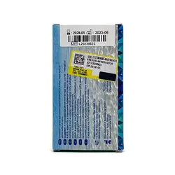 لنز طبی فصلی کریستال Crystal Clear BioMoist به همراه محلول 50 میل یونیورسال