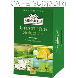 بسته دمنوش چای سبز احمد با 4 طعم مدل Green Tea Selection
