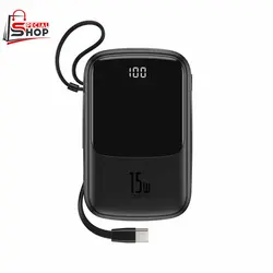 پاوربانک باسئوس 10000 میلی آمپر 15 وات مدل PPQD-A01 - فروشگاه اینترنتی اسپشیال شاپ