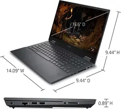 لپ تاپ گیمینگ اچ پی اومن HP Omen 15 پردازنده Ryzen 7 نسل پنجم گرافیک انویدیا RTX