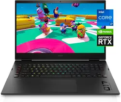 لپ تاپ گیمینگ اچ پی اومن HP Omen 17 پردازنده Core i7 نسل سیزدهم گرافیک انویدیا RTX