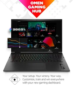 لپ تاپ گیمینگ اچ پی اومن HP Omen 17 پردازنده Core i7 نسل سیزدهم گرافیک انویدیا RTX