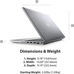 لپ تاپ دل Dell Latitude 5520 Core™ i7-1185G7/16GB/512 GB/Intel® Iris® Xe /Touch