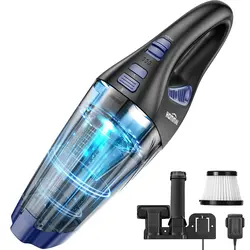 جارو برقی دستی قابل حمل Hommak مدل HM611A