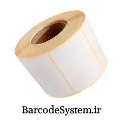 برچسب پرینتر لیبل زن سایز 80*50 کاغذی