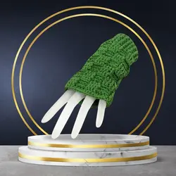 دستکش بافتنی زنانه طرح 8998 | اکسسوری های پاییزه و زمستانه | مد و پوشاک | فشن و مدلینگ