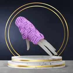 دستکش بافتنی زنانه طرح 8979 | اکسسوری های پاییزه و زمستانه | مد و پوشاک | فشن و مدلینگ