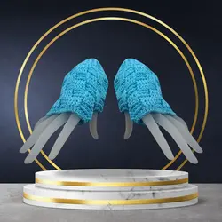 دستکش بافتنی زنانه طرح 8781 | اکسسوری های پاییزه و زمستانه | مد و پوشاک | فشن و مدلینگ