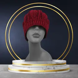 کلاه بافتنی زنانه دستباف مدل 8709 | پوشاک و اکسسوری آقایان | فروشگاه خرید اینترنتی اهل مد |