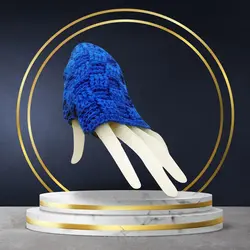 دستکش بافتنی زنانه طرح 8687 | اکسسوری های پاییزه و زمستانه | مد و پوشاک | فشن و مدلینگ