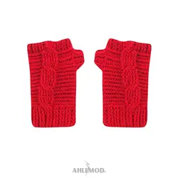 دستکش بافتنی زنانه طرح 8639 | اکسسوری های پاییزه و زمستانه | مد و پوشاک | فشن و مدلینگ