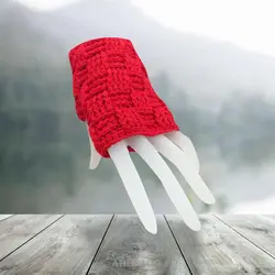 دستکش بافتنی زنانه طرح 7436 | اکسسوری های پاییزه و زمستانه | مد و پوشاک | فشن و مدلینگ