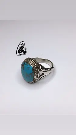 انگشتر فیروزه مردانه کد M37721