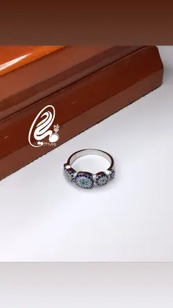 انگشتر زنانه چشم نظر کد N96842