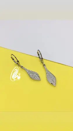 گوشواره آویز نقره کد Q47472