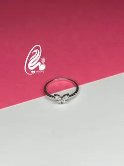 انگشتر مینیمال پروانه کد N7473