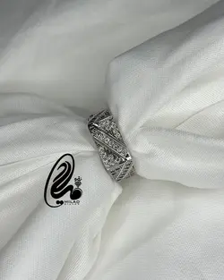 حلقه مردانه نقره کد H3452