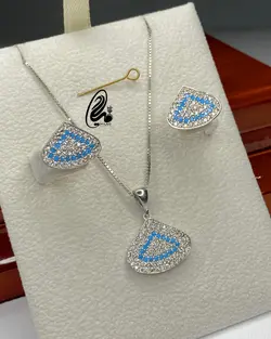 نیمست چشم نظر نقره کد NS7241