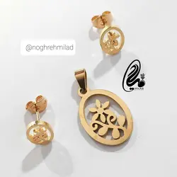 نیم ست استیل مینیمال کد NS8642