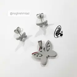 نیم ست استیل مینیمال کد NS9087