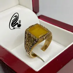 انگشتر مردانه طلاروس کد M85622