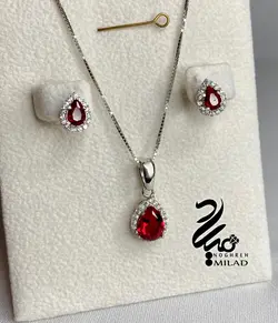 نیم ست نقره کد NS9747