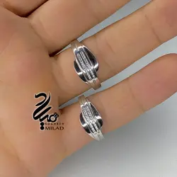 حلقه ست نقره کد H7642