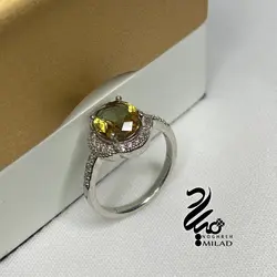 انگشتر نقره جواهری کد N89231