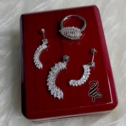 نیمست نقره جواهری کد NS9887