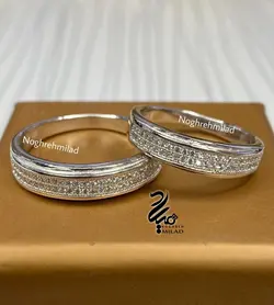 حلقه ست برلیان جواهری کد H56526