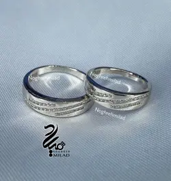 حلقه ست برلیان جواهری کد H75764