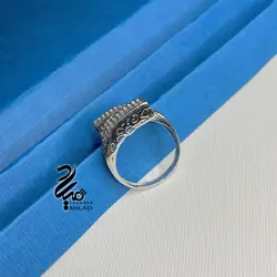 انگشتر نقره جواهری کد N5431