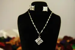 نیم ست تیتانیوم طرح جواهر باگت