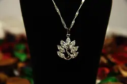 نیم ست تیتانیوم طرح جواهر طاووس