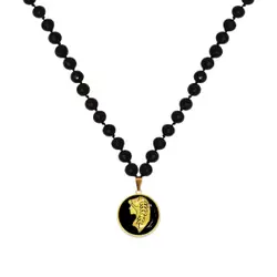 گردنبند سنگ سیاه ماه شهریور