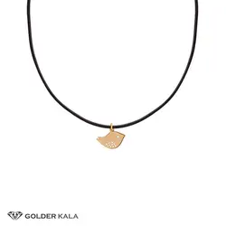 آویز طلا چرم پرنده