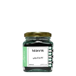 تخم شربتی 170 گرمی شیشه ای tearink - تیرینک | دمنوش، قهوه، چای، شکلات