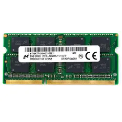 رم لپ تاپ DDR3 8GB PC3L 12800S