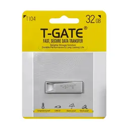 فلش مموری تی گیت مدل T-GATE 104 ظرفیت 32GB