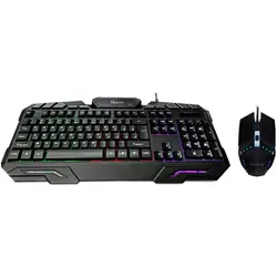 کیبورد و ماوس باسیم مخصوص بازی وریتی مدل V-KB6121GCW