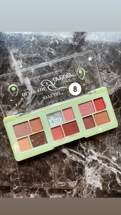 تستر ها(سایه،هایلایتر،رژگونه،کانتور)