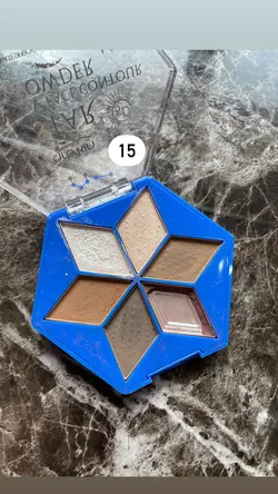 تستر ها(سایه،هایلایتر،رژگونه،کانتور)