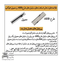 سایبان بغل خودرو معمولی مجیکمپ - گروه تولیدی مجیکمپ